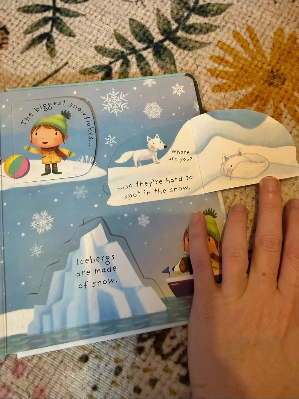 Usbourne What is Snow Board Book